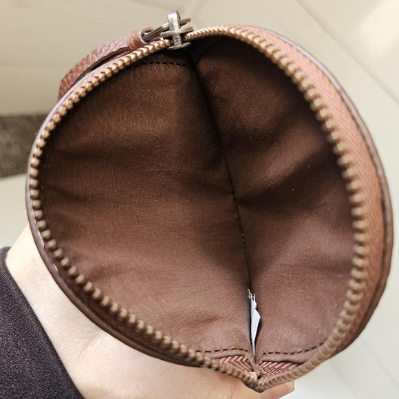 NWOT Pendleton Trail Wyeth Dome Purse & Coin Purse - Leather & Wool - Picture 9 of 15